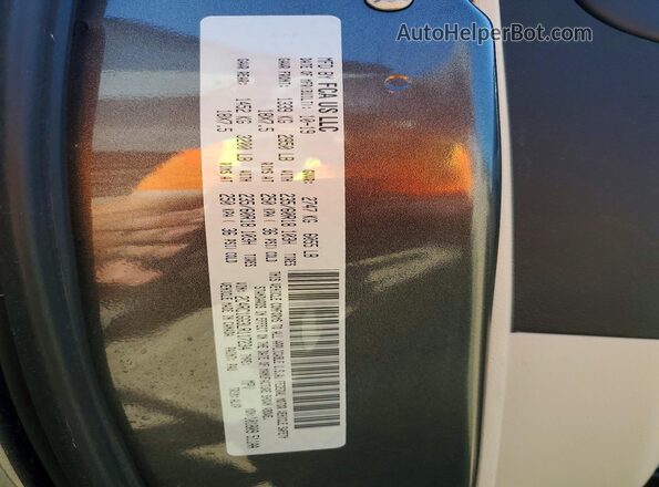 2C4RC1GG3LR117234 2020 CHRYSLER PACIFICA Gray VIN sticker view