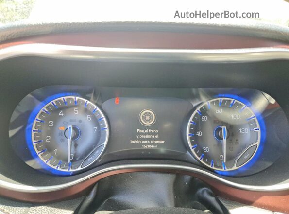 2C4RC1GG3LR272592 2020 CHRYSLER PACIFICA White Instrument cluster view