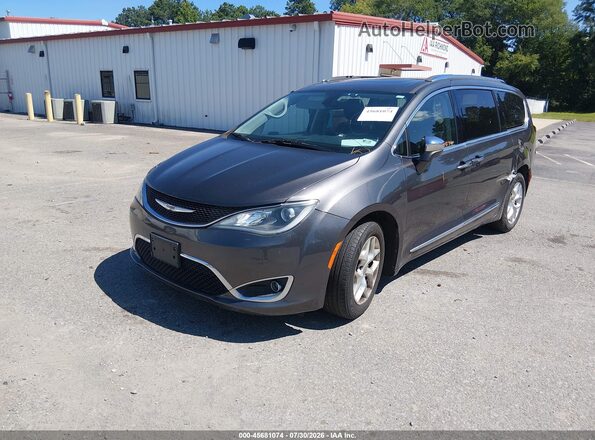 2C4RC1GG3LR278585 2020 CHRYSLER PACIFICA Gray წინა მარცხენა ხედი სამი მეოთხედიდან