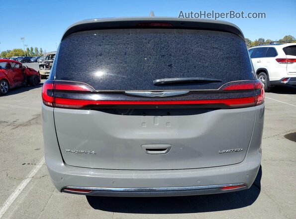 2C4RC1GG3NR168462 2022 CHRYSLER PACIFICA Gray Вид ззаду