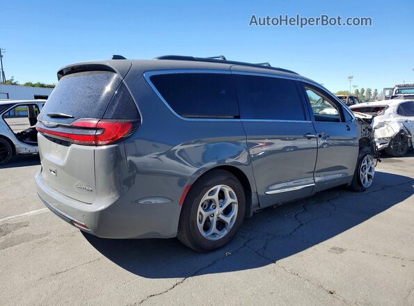 2C4RC1GG3NR168462 2022 CHRYSLER PACIFICA Gray Задня права чверть