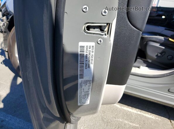 2C4RC1GG3NR168462 2022 CHRYSLER PACIFICA Gray Вид наклейки з VIN-кодом