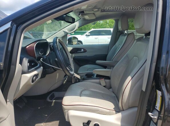 2C4RC1GG4HR545272 2017 CHRYSLER PACIFICA Black Vista interior delantera