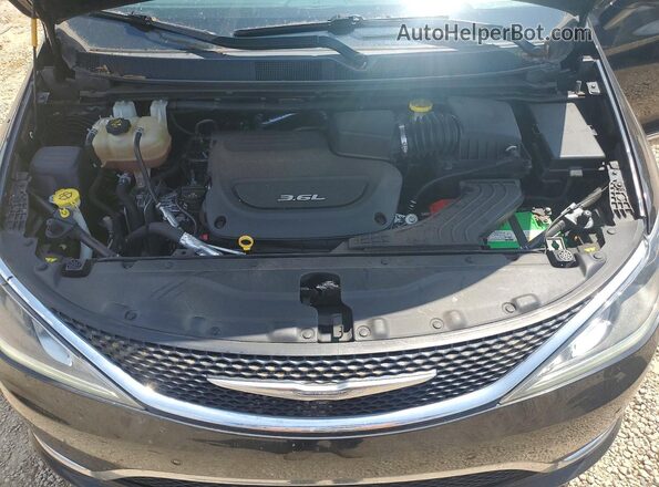 2C4RC1GG4HR545272 2017 CHRYSLER PACIFICA Black Vista del compartimento del motor