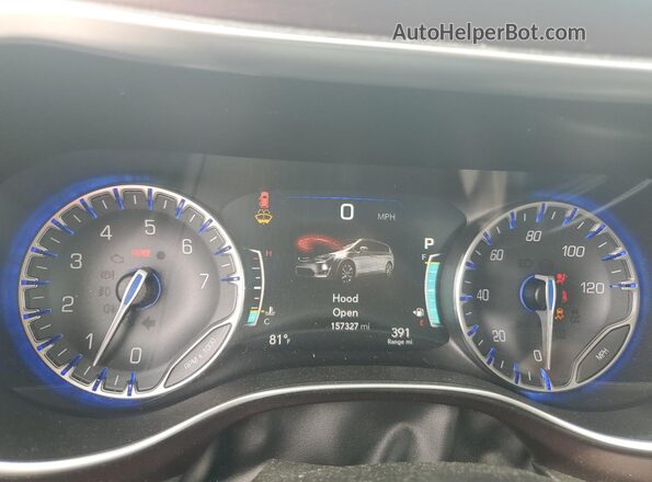 2C4RC1GG4HR751871 2017 CHRYSLER PACIFICA White Instrument cluster view