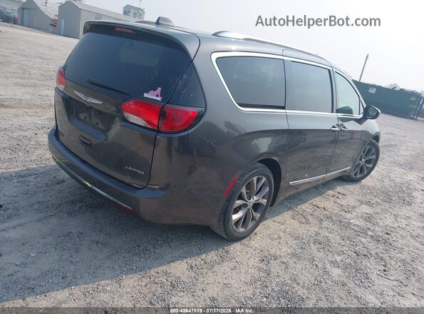 2C4RC1GG4JR186480 2018 CHRYSLER PACIFICA Серый Задняя правая четверть