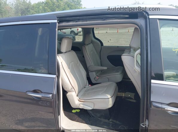 2C4RC1GG4JR186480 2018 CHRYSLER PACIFICA Серый Вид наклейки с VIN-кодом