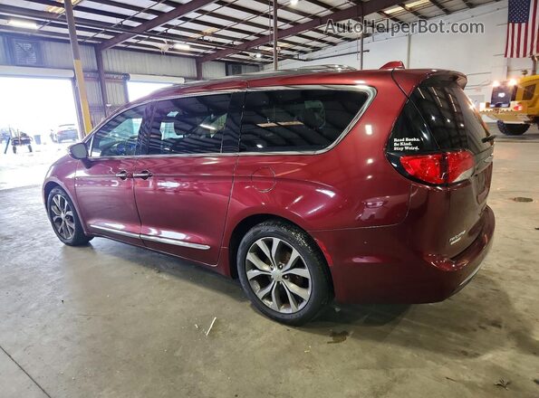 2C4RC1GG4JR186706 2018 CHRYSLER PACIFICA Red Tył lewy