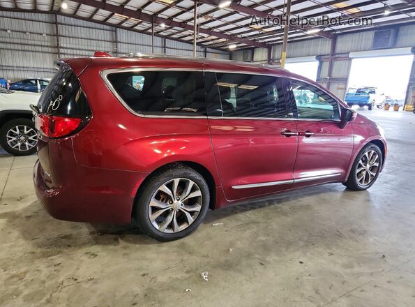 2C4RC1GG4JR186706 2018 CHRYSLER PACIFICA Red Tył prawy