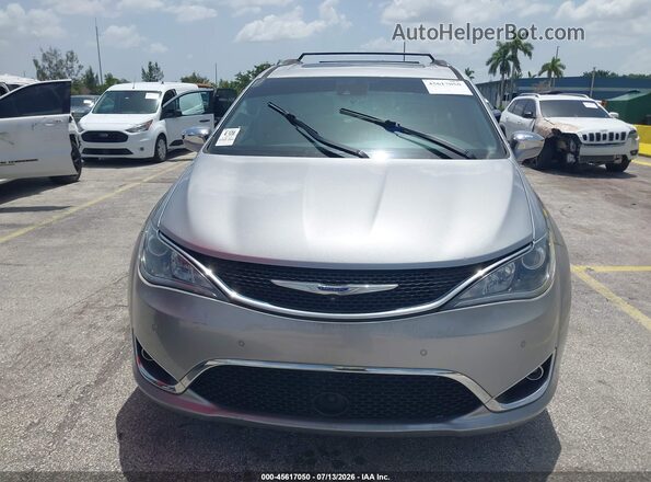 2C4RC1GG4KR508519 2019 CHRYSLER PACIFICA Серебряный Вид щитка приборов