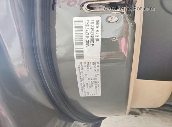 2C4RC1GG4NR120159 2022 CHRYSLER PACIFICA Gray VIN sticker view