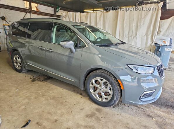 2C4RC1GG4NR120159 2022 CHRYSLER PACIFICA Gray Front right