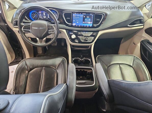 2C4RC1GG4NR120159 2022 CHRYSLER PACIFICA Gray Dashboard view