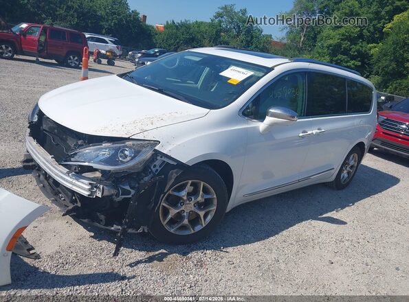 2C4RC1GG5JR139085 2018 CHRYSLER PACIFICA White Առջևի ձախ երեք քառորդ տեսարան
