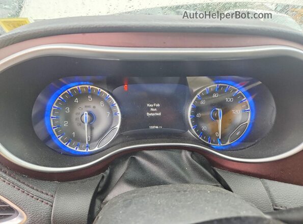 2C4RC1GG5KR594147 2019 CHRYSLER PACIFICA White Instrument cluster view