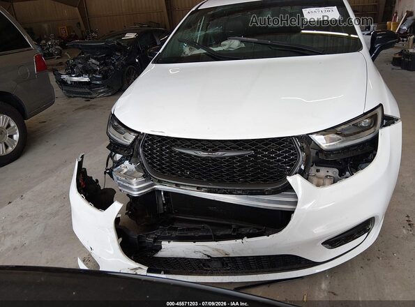2C4RC1GG5SR510425 2025 CHRYSLER PACIFICA White Вид щитка приладів