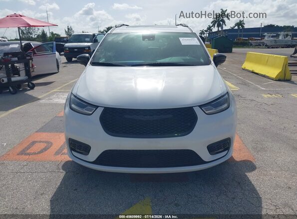 2C4RC1GG5SR511414 2025 CHRYSLER PACIFICA White Vista del cuadro de instrumentos