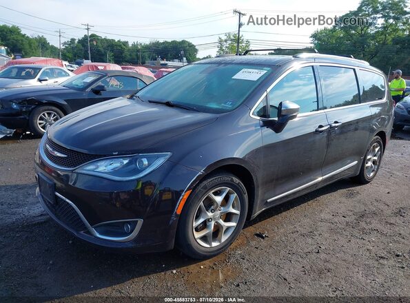 2C4RC1GG6HR664005 2017 CHRYSLER PACIFICA Purple წინა პანელის ხედი