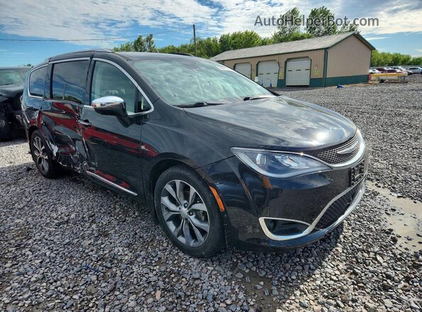 2C4RC1GG6JR107665 2018 CHRYSLER PACIFICA Black Передня права чверть