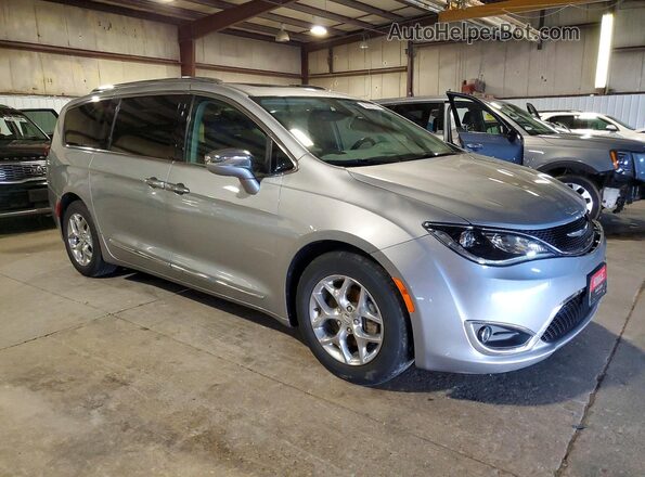 2C4RC1GG6JR130878 2018 CHRYSLER PACIFICA Silver Առջևի աջ