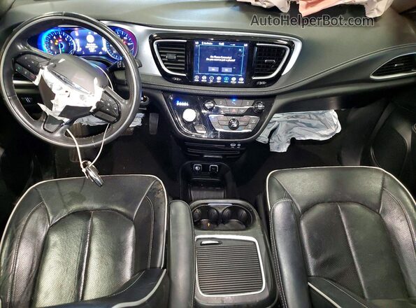 2C4RC1GG6LR217005 2020 CHRYSLER PACIFICA Blue Առջևի վահանակի տեսք