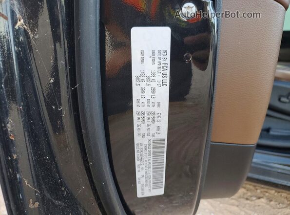 2C4RC1GG7HR665132 2017 CHRYSLER PACIFICA Black VIN sticker view