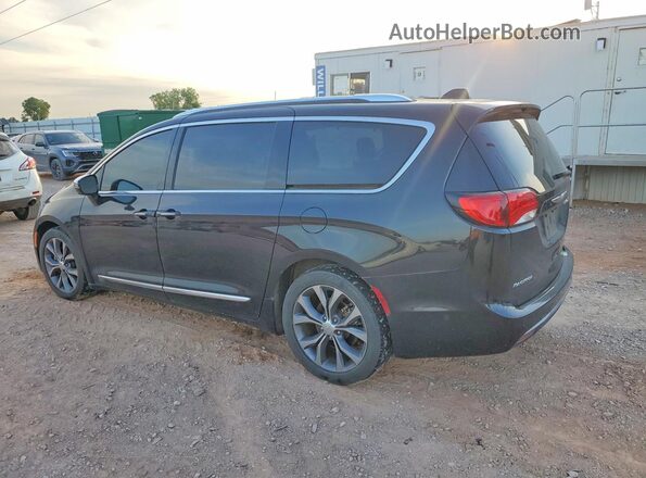 2C4RC1GG7HR665132 2017 CHRYSLER PACIFICA Black Rear left