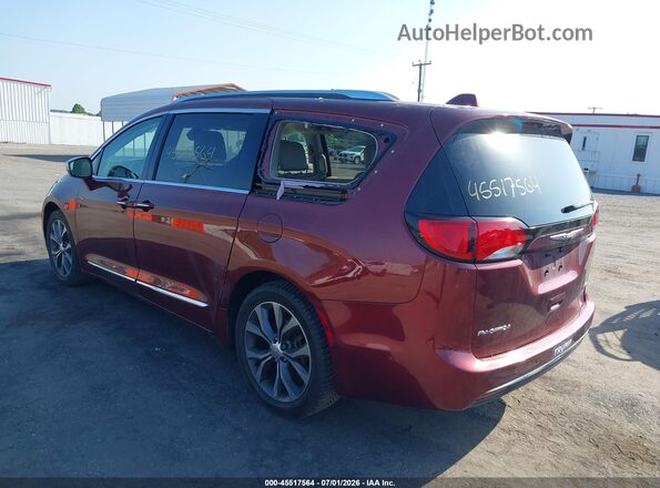 2C4RC1GG7HR839720 2017 CHRYSLER PACIFICA Red Задня ліва чверть