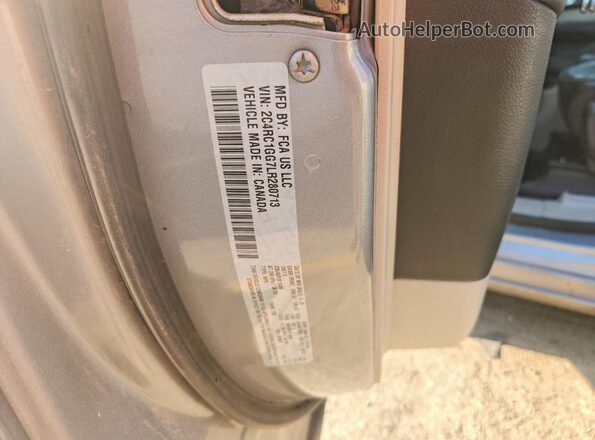 2C4RC1GG7LR280713 2020 CHRYSLER PACIFICA Серебряный Вид подкапотного пространства