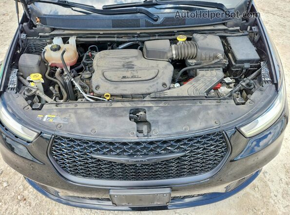 2C4RC1GG7NR201818 2022 CHRYSLER PACIFICA Black Շարժիչի բաժամունքի տեսք