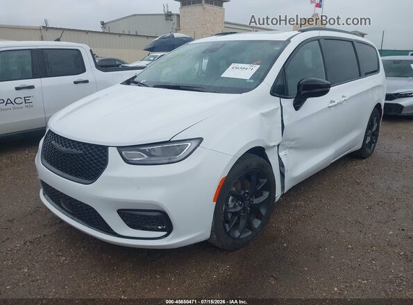 2C4RC1GG7TR161575 2026 CHRYSLER PACIFICA White Vista tres cuartos delantera izquierda
