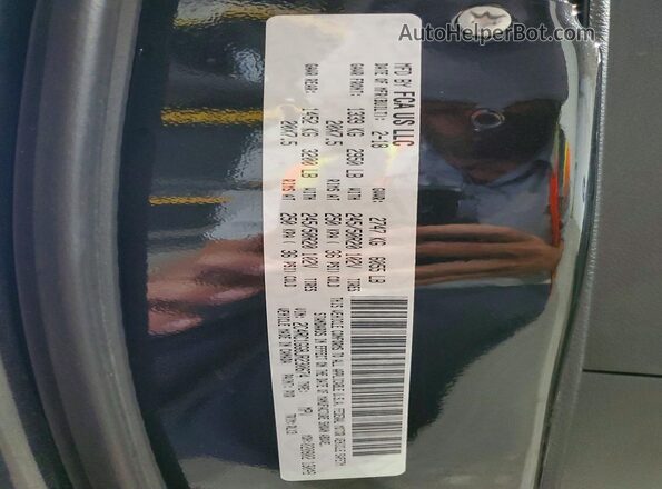 2C4RC1GG8JR230674 2018 CHRYSLER PACIFICA Charcoal VIN կոդի պիտակի տեսք