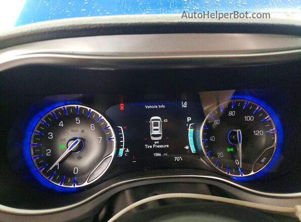 2C4RC1GG8TR276704 2026 CHRYSLER PACIFICA Blue Vista del cuadro de instrumentos