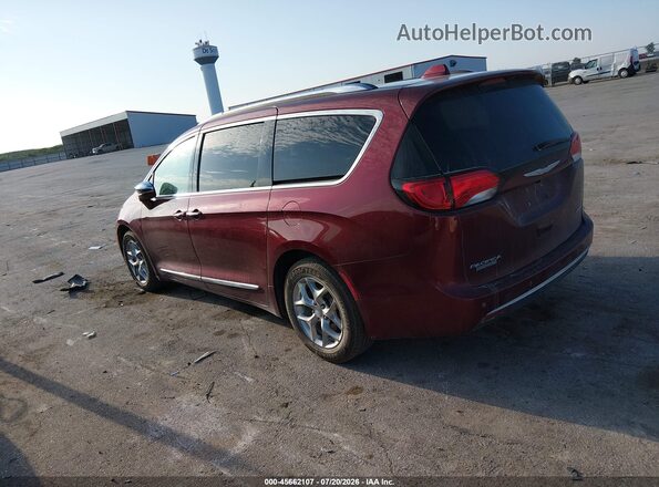 2C4RC1GG9HR509545 2017 CHRYSLER PACIFICA Maroon უკანა მარცხენა