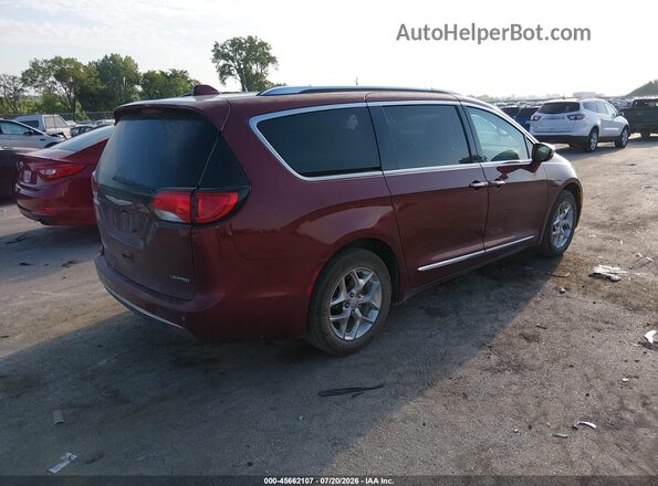2C4RC1GG9HR509545 2017 CHRYSLER PACIFICA Maroon უკანა მარჯვენა