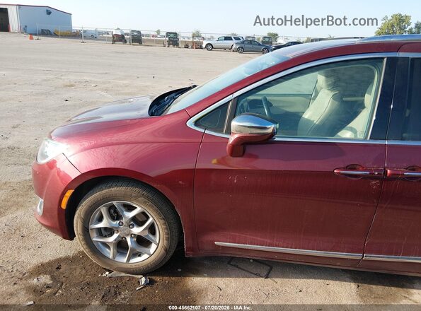 2C4RC1GG9HR509545 2017 CHRYSLER PACIFICA Maroon 