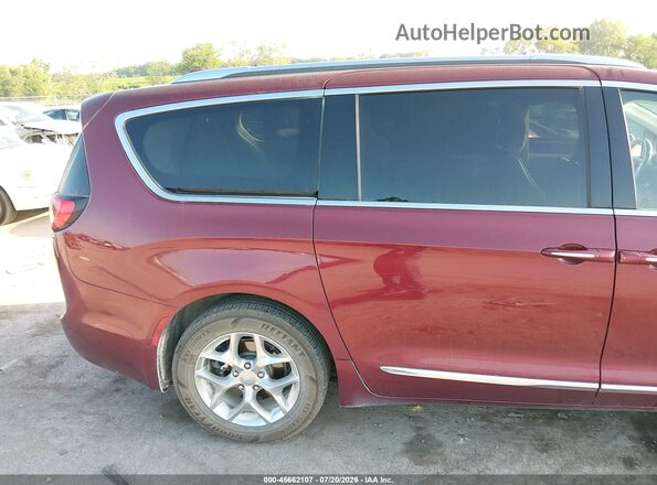 2C4RC1GG9HR509545 2017 CHRYSLER PACIFICA Maroon 