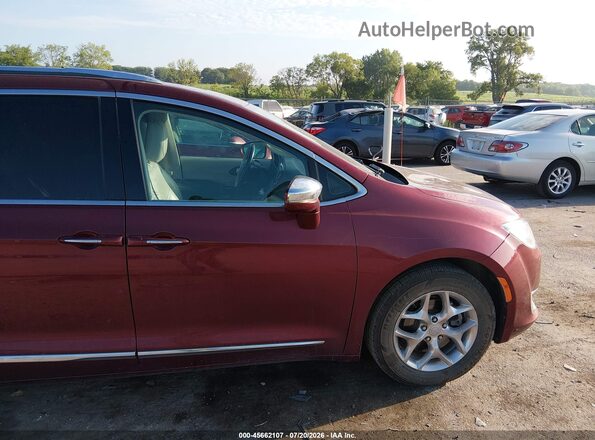 2C4RC1GG9HR509545 2017 CHRYSLER PACIFICA Maroon 