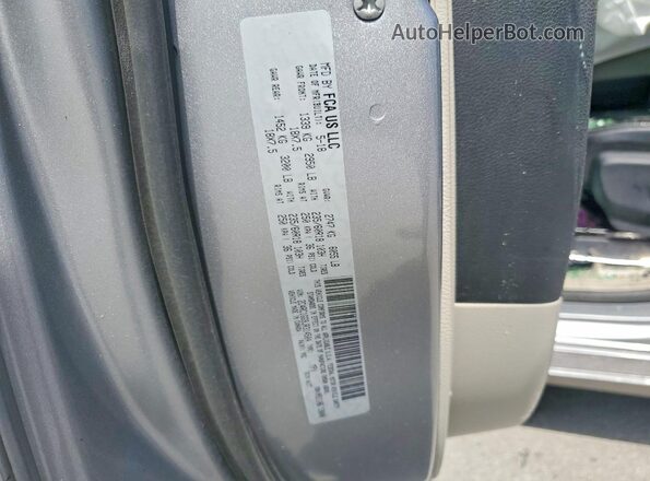 2C4RC1GG9JR314504 2018 CHRYSLER PACIFICA Серый Вид наклейки с VIN-кодом