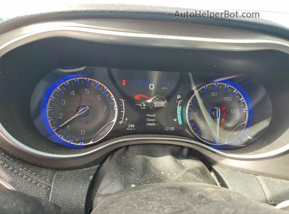 2C4RC1GG9JR314504 2018 CHRYSLER PACIFICA Серый Вид щитка приборов