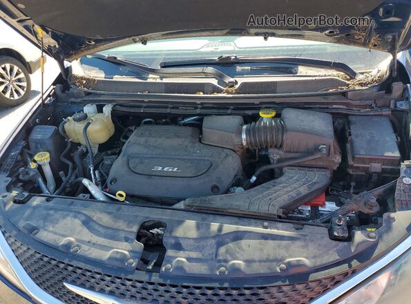 2C4RC1GG9JR314597 2018 CHRYSLER PACIFICA Синий Вид подкапотного пространства