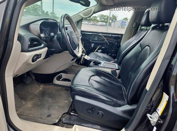 2C4RC1GG9KR574225 2019 CHRYSLER PACIFICA Black წინა სალონის ხედი