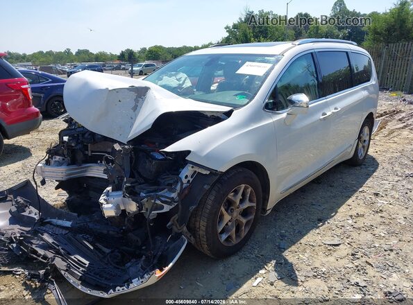 2C4RC1GG9LR112507 2020 CHRYSLER PACIFICA White წინა მარცხენა ხედი სამი მეოთხედიდან