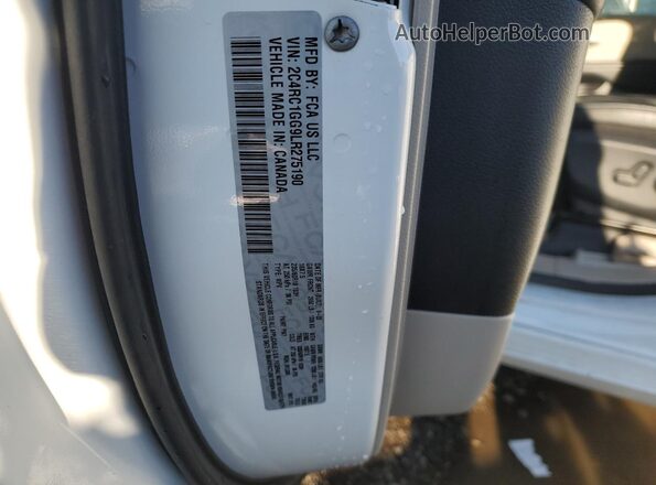 2C4RC1GG9LR275190 2020 CHRYSLER PACIFICA White Вид наклейки з VIN-кодом