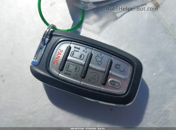 2C4RC1GG9SR515787 2025 CHRYSLER PACIFICA Black Dashboard view