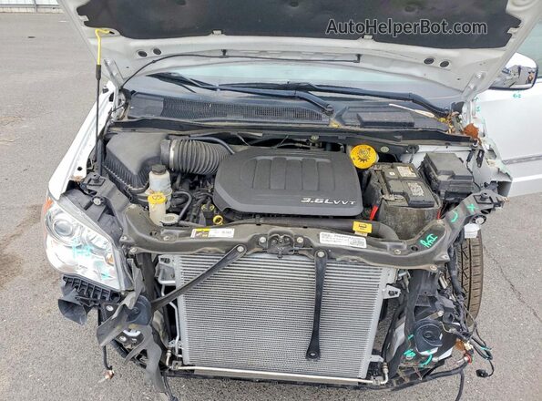 2C4RC1GGXGR113607 2016 CHRYSLER TOWN Белый Вид подкапотного пространства