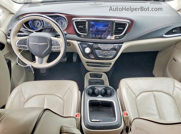 2C4RC1GGXHR614692 2017 CHRYSLER PACIFICA Beige Dashboard view