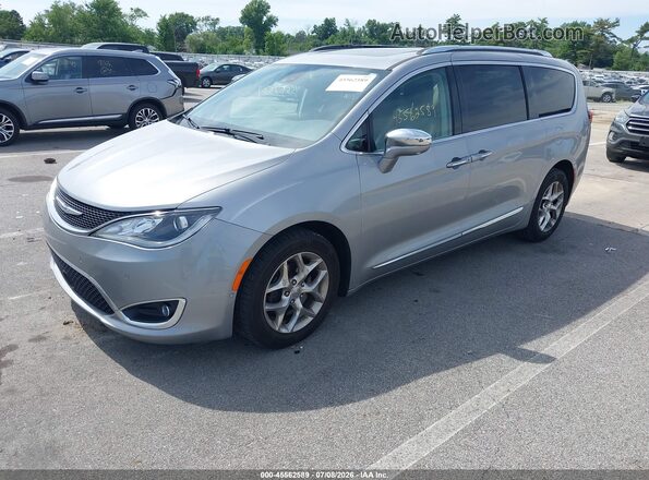 2C4RC1GGXJR226352 2018 CHRYSLER PACIFICA Gray Առջևի ձախ երեք քառորդ տեսարան