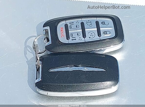 2C4RC1GGXJR226352 2018 CHRYSLER PACIFICA Gray Առջևի վահանակի տեսք