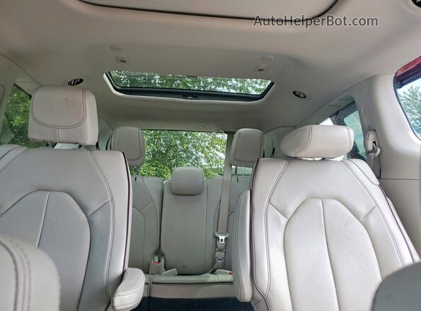 2C4RC1GGXLR285937 2020 CHRYSLER PACIFICA Burgundy Вид задніх сидінь